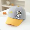 Gorra de Béisbol para Bebé de Moda Estilo Coreano con Forma de Robot Venta al por Mayor Nuevo Sombrero de Sol para Niños Primavera y Verano Súper Lindo
