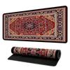 Estilo Retro Popular Transfronterizo Estilo Persa Lujo Ligero Alfombrilla para Ratón Teclado de Computadora Patrón Antideslizante Cuadrado Pequeño Pad para Escritorio de Oficina