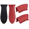 Capa de Silicone para Cabo de Panela Capa Isolante Térmica Resistente à Temperatura Cabo de Silicone para Panela Anti-Queimadura Antiderrapante Capa Macia para Cabo Conjunto para Montagem Própria