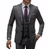 Comércio Exterior Transfronteiriço Europeu e Americano Masculino Casual de Negócios Terno Terno Masculino Apresentador Desempenho Casamento Terno Conjunto de Duas Peças