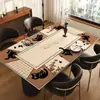 Mantel individual de mesa de comedor estilo vintage, sensación de lujo ligero y alta gama, mantel para mesa de café, lavable, impermeable, a prueba de aceite, resistente al calor, protector de mesa