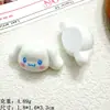 Accesorios de resina de dibujos animados lindos tridimensionales pegamento de crema DIY hecho a mano pasador cuerda para el pelo llavero bolsa sorpresa hebilla de zapato