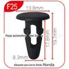 Aplicável à Honda para fornecimento de longo prazo da fivela de rebite de instalação simples para tira de vedação da tampa frontal de automóvel F25