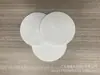 Suministro directo de fábrica bolsa de filtro de tela no tejida blanca con algodón punzonado Piao pantalla de filtro para purificador de aire