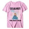 Camiseta europea y americana transfronteriza de Amazon Tylor Ers r 0 Ccert r Crewc Camiseta de manga corta europea y americana para hombre y mujer