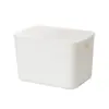 Caja de Almacenamiento Rectangular de Plástico con Tapa, Caja de Almacenamiento para Snacks y Juguetes, Caja de Almacenamiento de Escritorio para Cosméticos, Almacenamiento de Ropa
