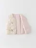 Colete de plumas macio de desenho animado para meninos e meninas, novo estilo outono/inverno 2026, colete quente sem mangas para bebês
