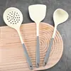 Direto da fábrica espátula de silicone antiaderente especial espátula colher escorredor silicone de grau alimentício resistente a altas temperaturas utensílios de cozinha