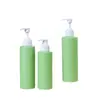 Botellas de plástico vacías para limpieza y cuidado del hogar 200-500 ml botellas con bomba para cosméticos y cuidado de la piel materiales de empaque para limpiador facial y loción