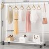 Perchero de Pie para Dormitorio de un Solo Polo Simple Perchero Balcón Perchero para Secar Ropa Hogar Móvil Abrigo y Sombrero Vela Excelente