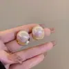 Pendientes de Perla Barroca Atmosféricos 2024 Nueva Moda Celebridad de Internet Pendientes Elegantes de Celebridad Sentido Avanzado Pendientes de Nicho