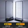 Caixa de Luz com Peso à Prova de Vento Outdoor Painel LED Tecido de Filme Macio Placa de Exibição Iluminada Suporte Vertical Móvel Recarregável Dupla Face
