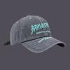 Gorra de béisbol con parte superior suave lavada y bordada con letras de marca de moda americana, gorra pequeña para mujer, gorra para pareja de moda para mujer