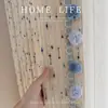 Cortinas Infantiles Jacquard de Chenilla Azul Fresco para Habitación de Niños y Niñas Bauhaus Dormitorio Dopamina Blackout Nuevo Estilo