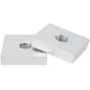 Tuerca Cuadrada Galvanizada en Blanco, Forma Cuadrada, Tuerca de Cuatro Esquinas, Tapa de Tornillo de Cuatro Caras, Tapa de Tuerca M3M4M5M6