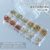 Joias de Strass para Nail Art K9 de Alta Qualidade Popular entre Celebridades da Internet Strass de Fundo Plano Branco Transparente Iridescente Strass Cor Champagne Pacote de Material Super Brilhante