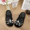 Sapatos Novos de Furos de Verão 2022 Femininos para Cuidados Médicos Sala de Operação Praia Escritório Baotou Novas Chinelas de Verão para Uso Externo