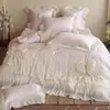 Primavera, Verano, Otoño, Juego de Colcha de Verano de Algodón Tencel de Tacto Fresco de Cuatro Piezas, Colcha de Aire Acondicionado, Lavable a Máquina, Tamaños Individual y Doble