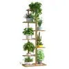 Suporte de Flores em Estilo Europeu Ferro Multicamadas Interno Sala de Estar Varanda Prateleira de Armazenamento Suporte para Vasos de Flores Pothos Chão Doméstico Chão
