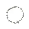 Pulseira Ajustável Cruz com Coroa de Zircônia Nicho Exquisite Versátil Pulseira de Luxo Leve Acessórios de Mão de Ponta Atacado