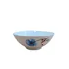 Fornecer loja de dois yuans três tigelas grandes mistura de qualidade tigela em forma de balde de 6 polegadas oito tigelas grandes tigela de cerâmica para sopa de ovo louça porcelana branca doméstico