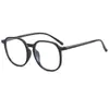 Gafas de Prescripción de Montura Irregular, Modernas y Tendencia para Mujer, Personalizables con Graduación, Estilo Estudiante, Retro Artístico, Populares para Fotografía Callejera