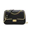 Bolsa Fashionável de Ombro Único para Axila, Estilo Coreano, Simples, Novo Modelo de Verão 2026, Bolsa Feminina Acolchoada, Bolsa Quadrada Pequena com Corrente Transversal de Ombro Único