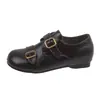 Zapatos Birkenstock de Gamuza Retro con Aumento Interno de Altura para Mujer 2026 Otoño Nuevos Versátiles con Hebilla Zapatos de Mujer para Viajar Planos Mary Jane