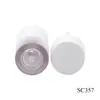 Tubo cosmético branco redondo para gloss labial, tubo vazio 3ml, tubo injetável para glaze labial espesso, embalagem, fornecimento atacadista