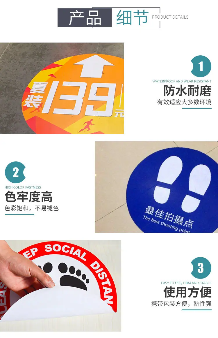 地贴详情说明
