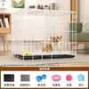 Gaiola para cachorro Teddy cães pequenos, gaiola de metal dobrável para animais de estimação interna, gaiola protetora especializada para carro para gatos e cães, cercadinho para animais de estimação