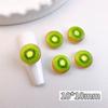 Nueva simulación de fruta, rebanada de resina, accesorios para decoración de uñas, mini linda funda plana decorativa para teléfono móvil, para el cabello y las uñas