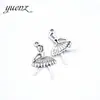 YuenZ Accesorios para joyería DIY Colgante de aleación de bailarina de ballet Colgante pequeño de aleación vintage I167