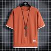 Traje deportivo informal de verano para hombre, de talla grande, con mangas cortas y camisetas.