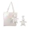 Nailon Impermeable Colorido Muñeco de Conejo Plegable Bolso de Negocios Supermercado Bolsa de Compras Plegable Bolsa de Almacenamiento Bolsa de Mano Venta al por Mayor