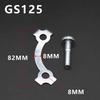 Jetta JD motocicleta WYJH70GS125 Dayang DY100GN EN plato piñón de dientes traseros tornillo plato de cadena alambre