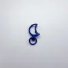 Llavero con Cierre de Langosta de Luna Colorido, Forma Especial, Hebilla de Resorte, Hebilla para Perro, Colgante Hecho a Mano DIY, Accesorios de Joyería, Versión Coreana