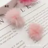Acessórios Bola de Cabelo de Vison Manchado DIY Acessórios Estilo Antigo Dinastia Han Grampo de Cabelo Artesanal Enfeite de Cabelo Grampo de Cabelo Material Bola de Pelúcia