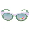 Gafas de Sol Infantiles Coloridas Dibujos Animados Anti-UV para Niños y Niñas Gafas de Sol Versátiles 8239A 2