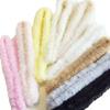 Fornecimento Direto da Fábrica Varetas Torcidas de Pelo de Coelho de 20mm Raízes de Cabelo Ultradensas para Montagem Atacado de Boneca/Cachorro DIY Artesanal Infantil