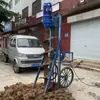 Máquina Perforadora de Refuerzo para Cimentación Ferroviaria Agujeros 5 m Jaula de Refuerzo Barrena Portátil Soporte de Elevación Automático