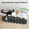 Túnel para Gatos Empalmable Hecho a Medida Transfronterizo, Cama Cómoda para Gatos con Juguete de Plumas para Gatos, Suministros para Mascotas para Hogares con Múltiples Gatos, Adecuado para Todas las Estaciones