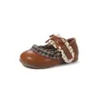Zapatos Casuales Estilo Princesa para Niña Pequeña, Nuevo Modelo Primavera 2026, Zapatos de Cuero Versátiles con Cordones y Suela Suave para Bebés Niñas