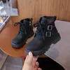 Vestido Infantil Estilo Británico Dr. Botas Martens 2026 Invierno Nueva Moda Botines con Cremallera Lateral Para Niños Medianos y Grandes Niñas Botas de Cuero para Exteriores