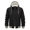 Chaqueta con capucha para hombre de talla europea para comercio exterior transfronterizo, Chaqueta deportiva casual fina de moda estilo coreano para jóvenes, Primavera y Otoño