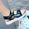 Sandalias para Niños 2026 Verano Nuevo Estilo Coreano de Moda Suela Suave Antideslizantes Zapatos Infantiles Estilo de Niño Wu Liu Qi 10 Años