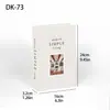 Livro de Dobradura Inglês Moderno Simples Moda Criativa Simulação Livro Sala de Estar Hotel Decoração Suave Livro Enfeites de Mesa