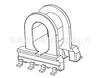 Esqueleto EOP07 YC-EOP-0701, SMD4 +4p, vendas diretas da fábrica, base para esqueleto de transformador e indutor