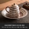 Fábrica Plata Diez Mil Buda Maceta Cuadrada Tetera Doméstica Tetera Individual Juego de Té Chino Vintage Cerámica Elaborador de Té Kung Fu