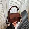 Bolsas Pequenas Populares Deste Ano para Mulheres Outono e Inverno 2025 Nova Bolsa de Ombro Casual Retrô Bolsa Transversal Diária para Trabalho